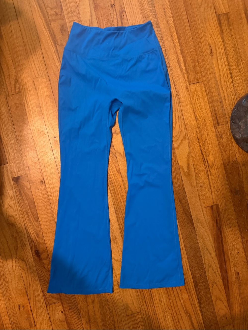 athletica Bright Blue Flared Leggings